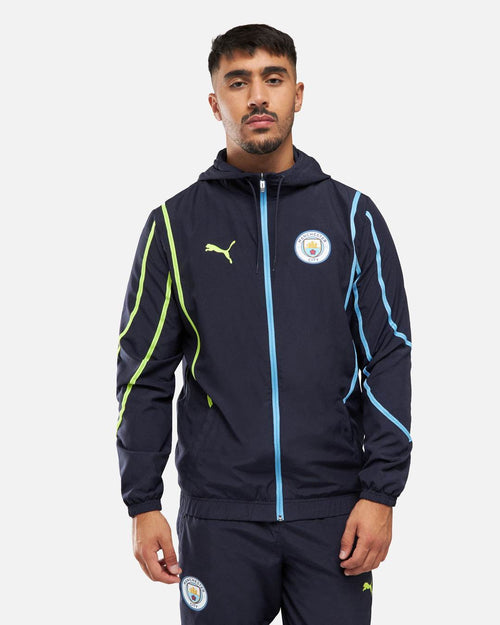 Veste de survêtement Manchester City 2024/2025 - Bleu - FootKorner Testing