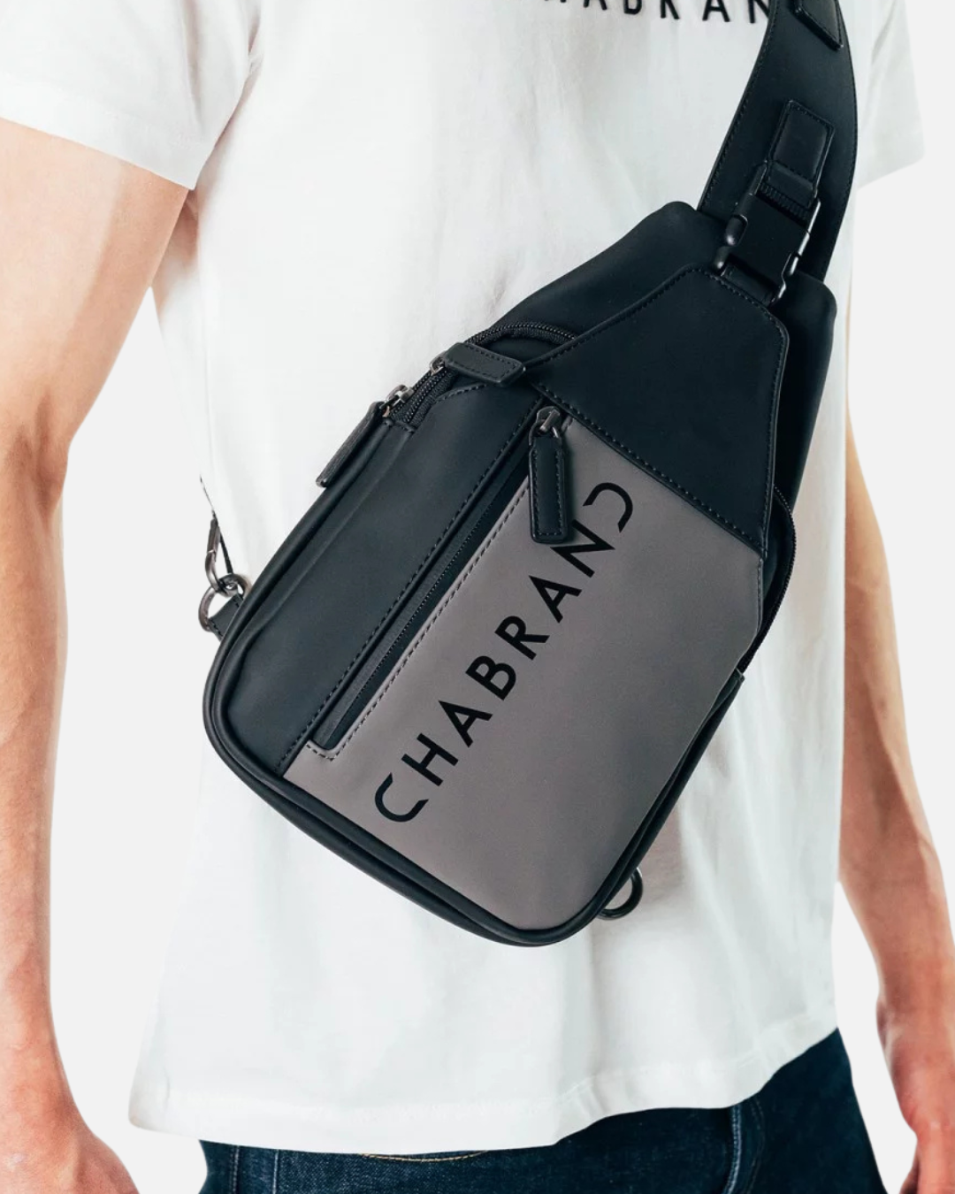 FootKorner TestingSacoche Chabrand Touch - Gris/Noir