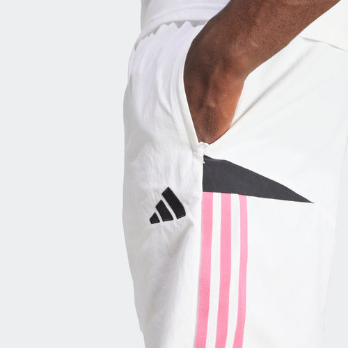 Short d'entrainement Juventus - Blanc/Noir/Rose - FootKorner Testing