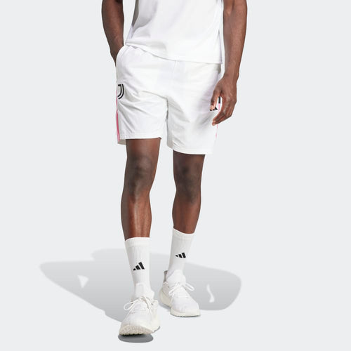 Short d'entrainement Juventus - Blanc/Noir/Rose - FootKorner Testing