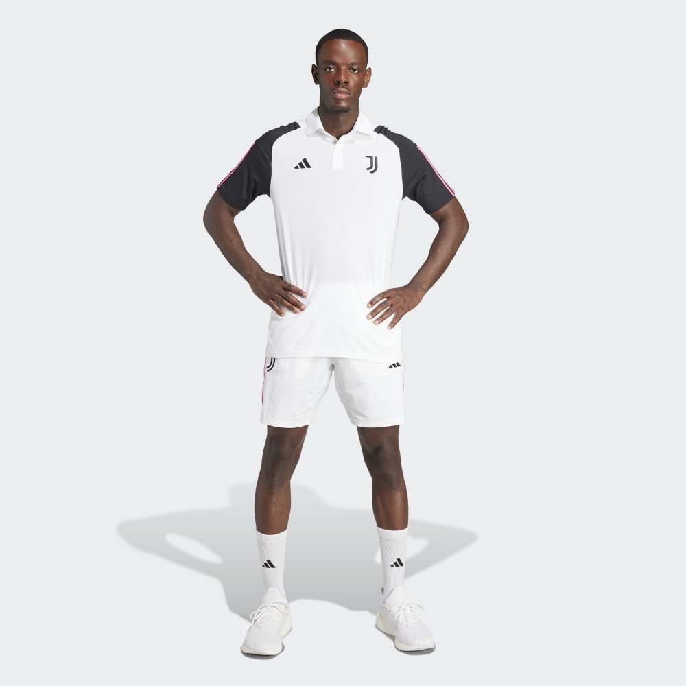 FootKorner TestingShort d'entrainement Juventus - Blanc/Noir/Rose