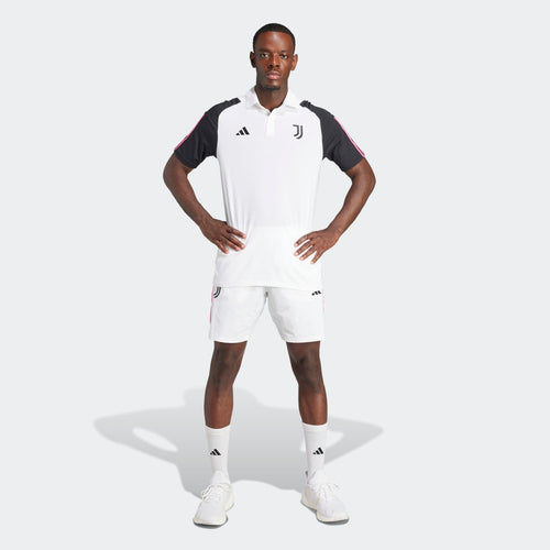 Short d'entrainement Juventus - Blanc/Noir/Rose - FootKorner Testing