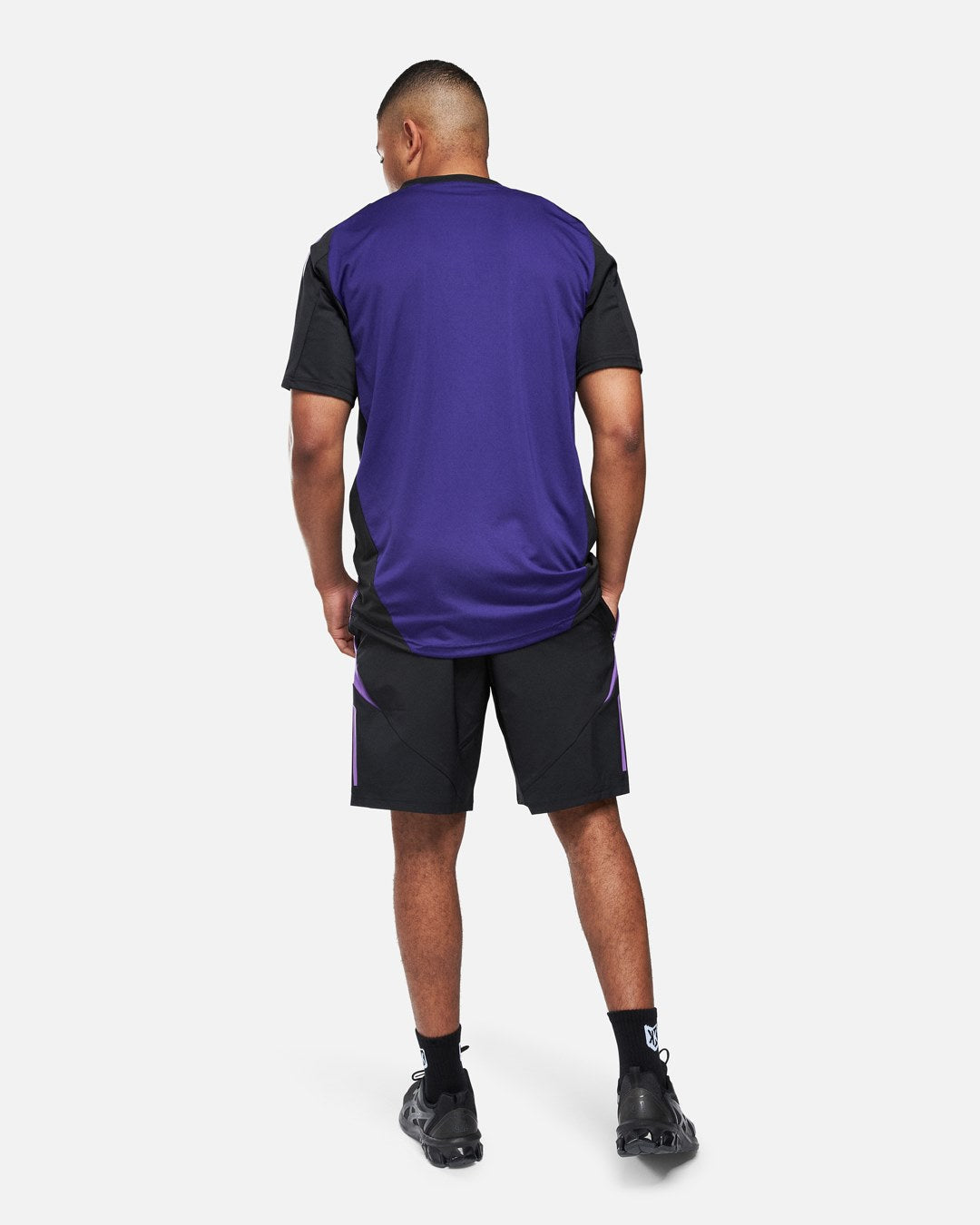 FootKorner TestingShort d'entrainement Allemagne 2024 - Noir/Violet