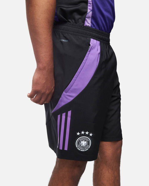 Short d'entrainement Allemagne 2024 - Noir/Violet - FootKorner Testing