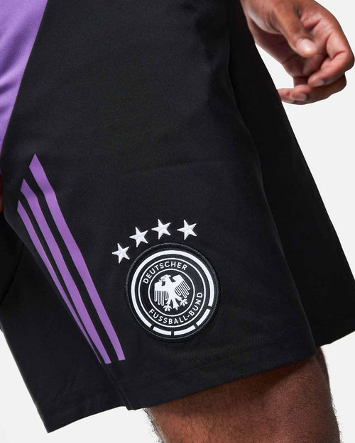 Short d'entrainement Allemagne 2024 - Noir/Violet - FootKorner Testing