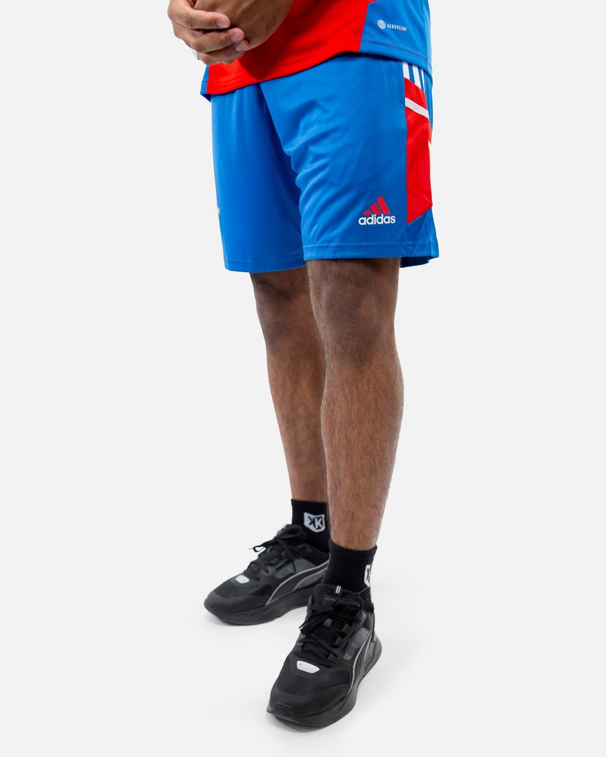 FootKorner TestingShort d'entrainement Bayern Munich 2022/2023 - Rouge/Bleu/Blanc