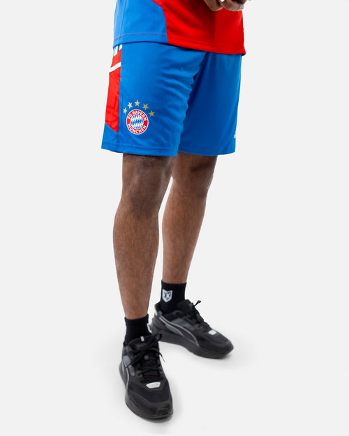 Short d'entrainement Bayern Munich 2022/2023 - Rouge/Bleu/Blanc - FootKorner Testing