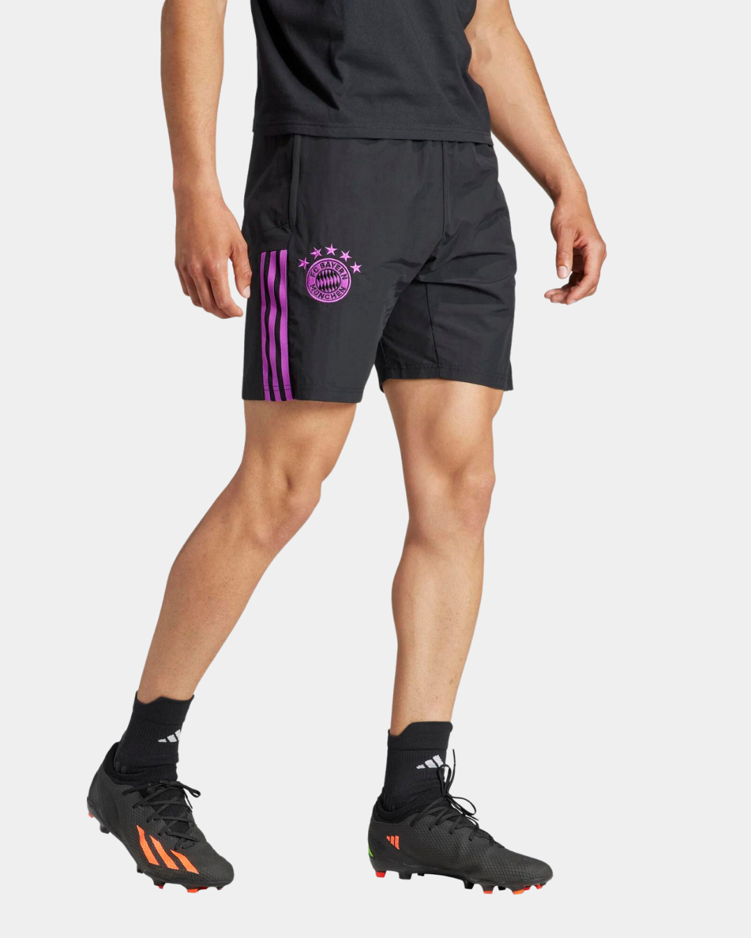 FootKorner TestingShort d'entrainement Bayern Munich - Noir/Violet/Vert