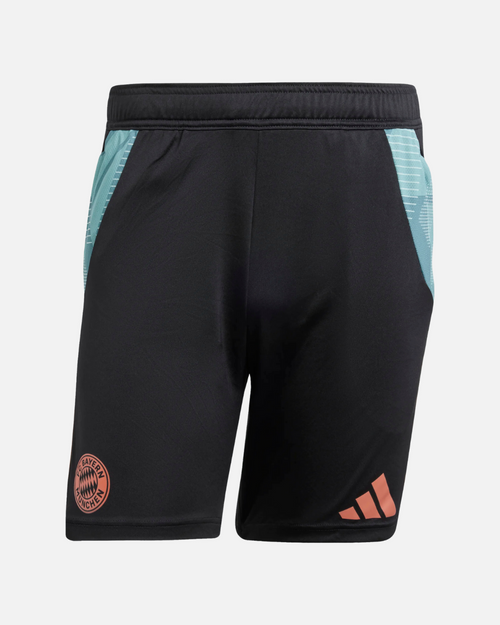 Short d'entrainement Bayern Munich 2024/2025 - Noir/Bleu/Rose - FootKorner Testing