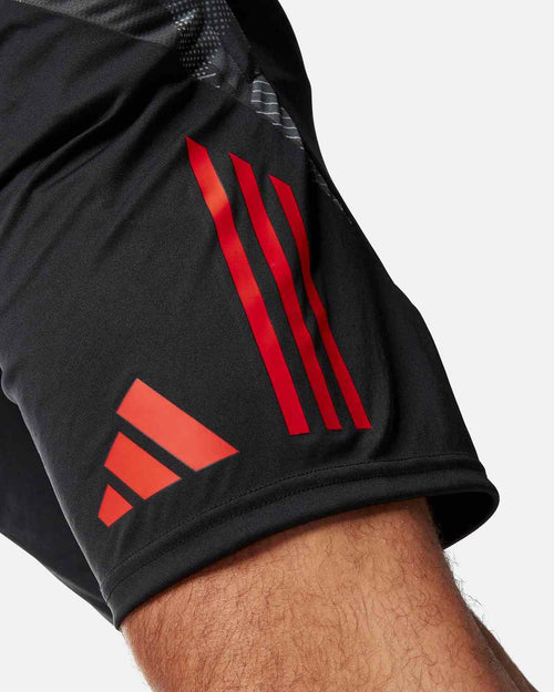 Short d'entrainement Colombie 2024 - Noir/Orange - FootKorner Testing