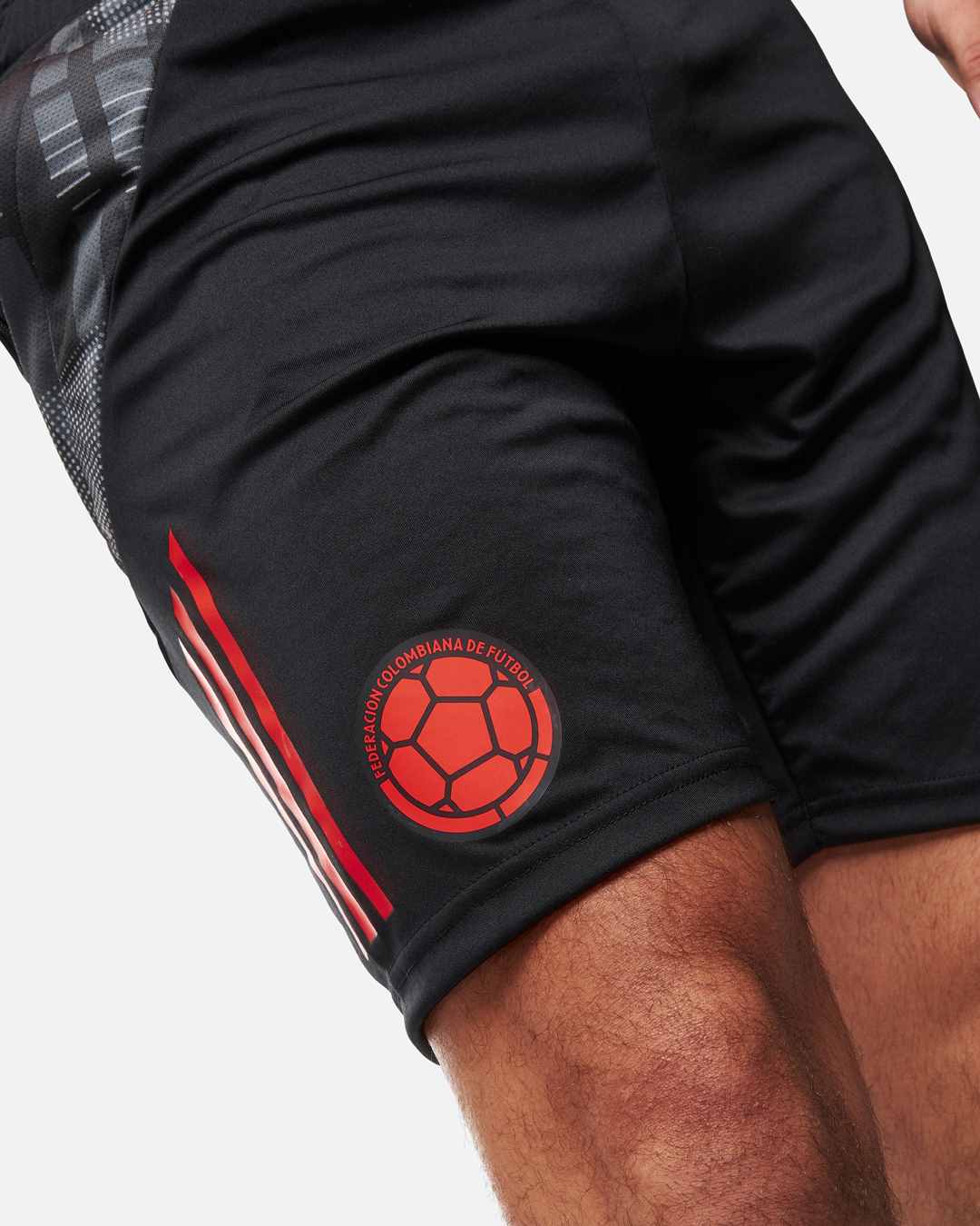 FootKorner TestingShort d'entrainement Colombie 2024 - Noir/Orange