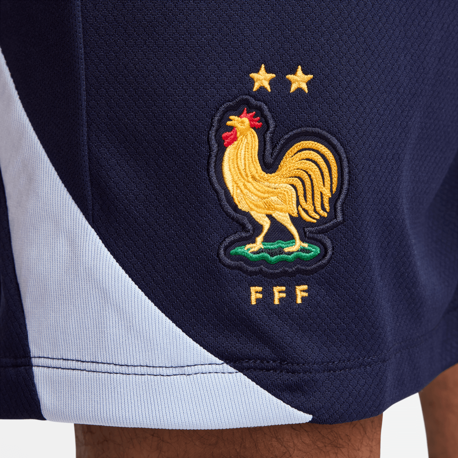 FootKorner TestingShort d'entrainement Equipe de France 2024 - Marine/Bleu
