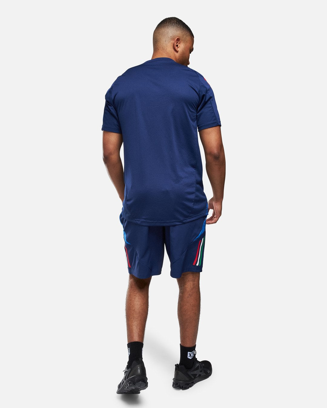 FootKorner TestingShort d'entrainement Italie 2024 - Bleu
