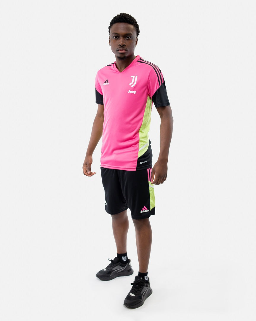 FootKorner TestingShort d'entrainement Juventus 2022/2023 - Noir/Rose