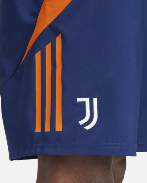Short d'entrainement Juventus - Bleu/orange - FootKorner Testing