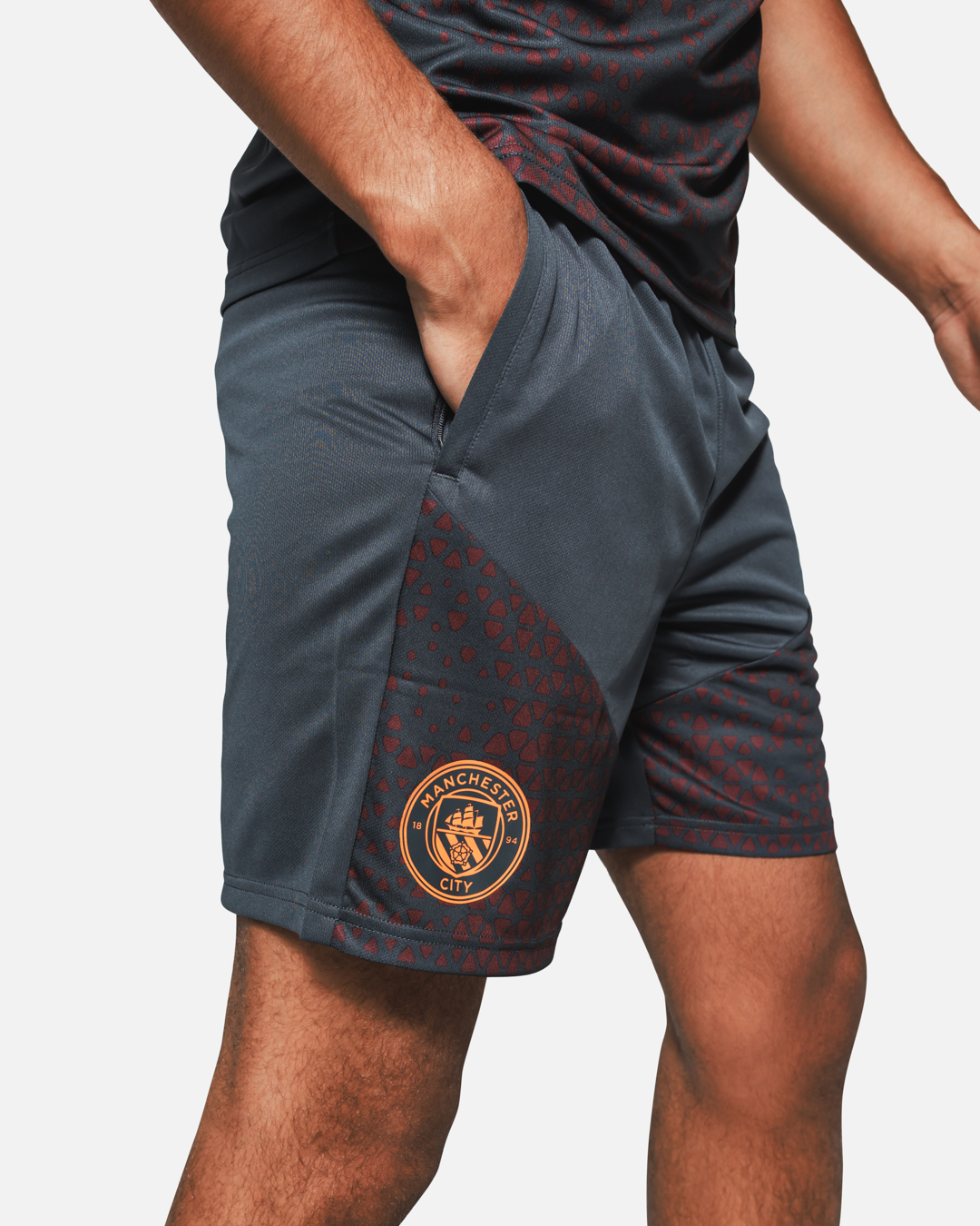 FootKorner TestingShort d'entrainement Manchester City - Gris