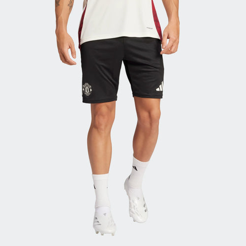 Short d'entrainement Manchester United 2024/2025 - Noir/Rouge - FootKorner Testing