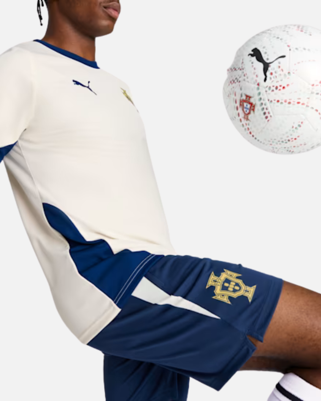 FootKorner TestingShort d'entrainement Portugal 2025 - Bleu