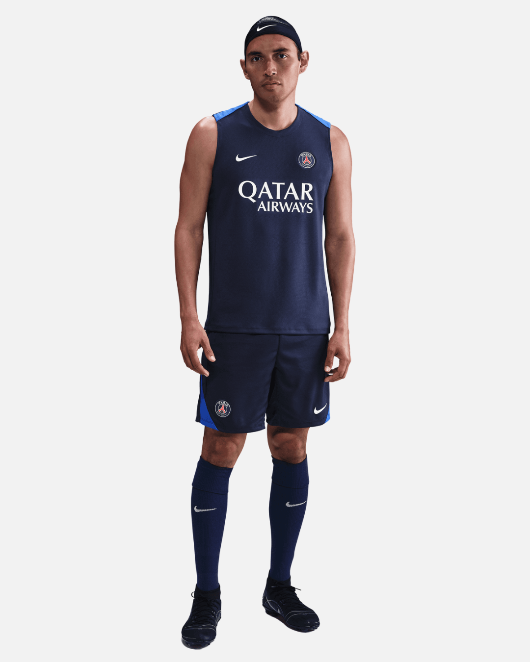 FootKorner TestingShort d'entrainement PSG 2025/2026 - Bleu