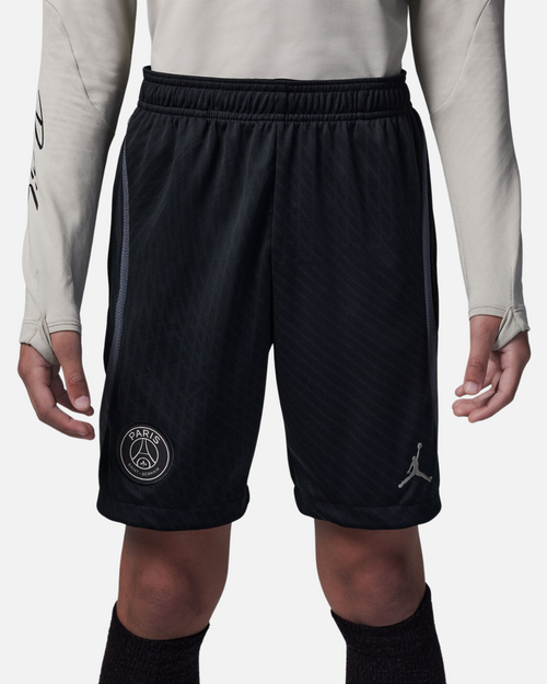 Short d'entrainement PSG X Jordan Junior - Noir/Gris - FootKorner Testing