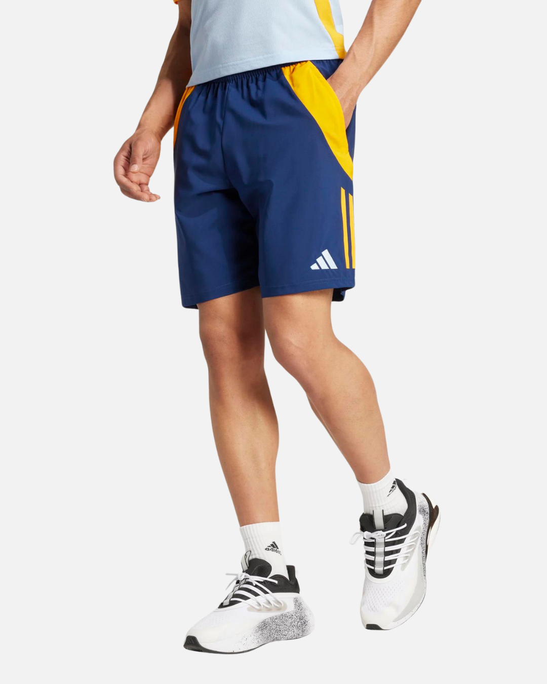 FootKorner TestingShort d'entrainement Real Madrid 2024/2025 - Bleu/Orange