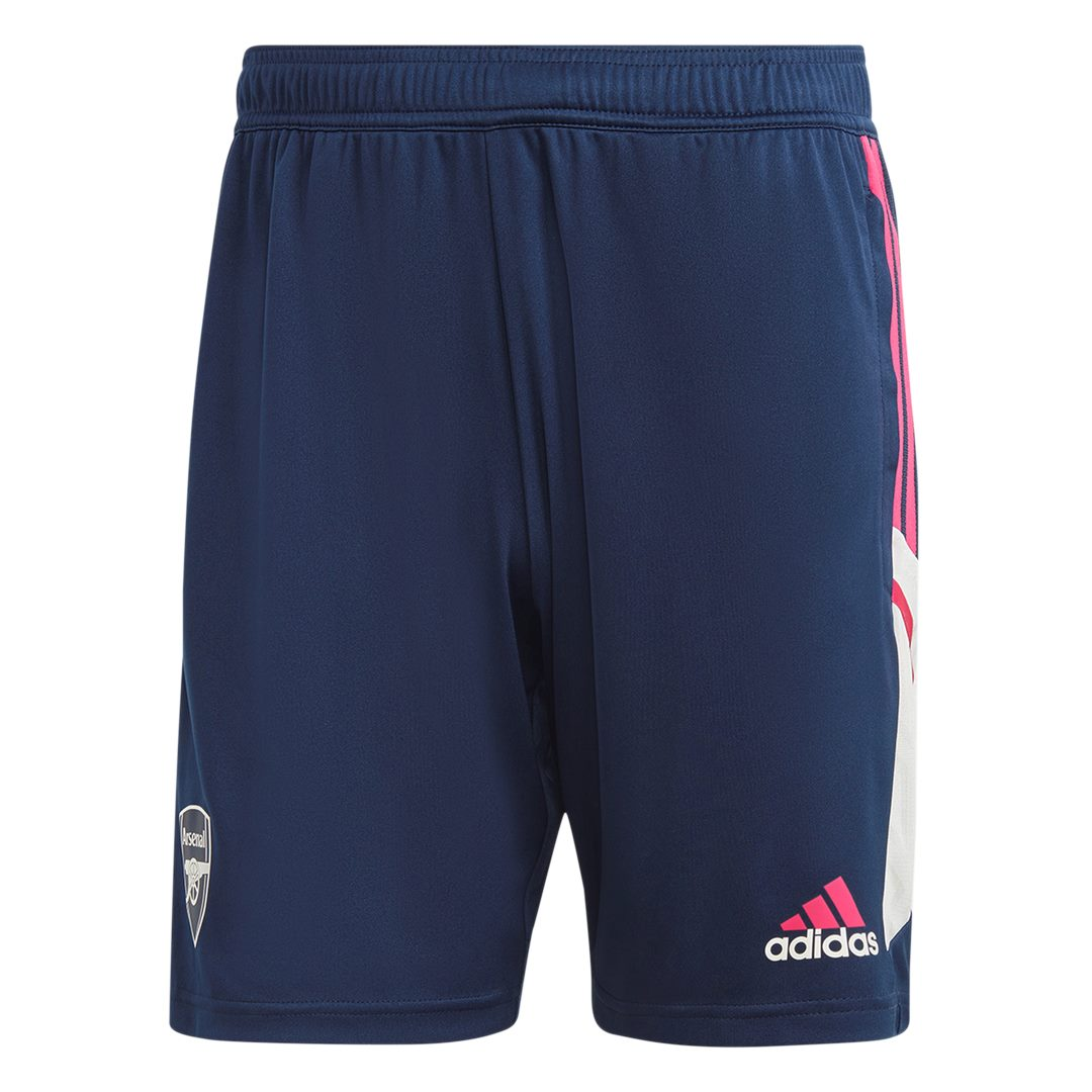 FootKorner TestingShort d'entrainement Arsenal Condivo 2022/2023 - Blanc/Bleu/Rose
