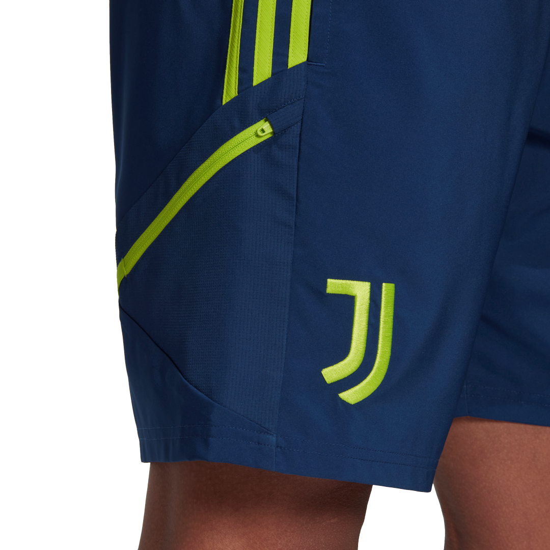 FootKorner TestingShort d'entrainement Juventus 2022/2023 - Bleu/Vert
