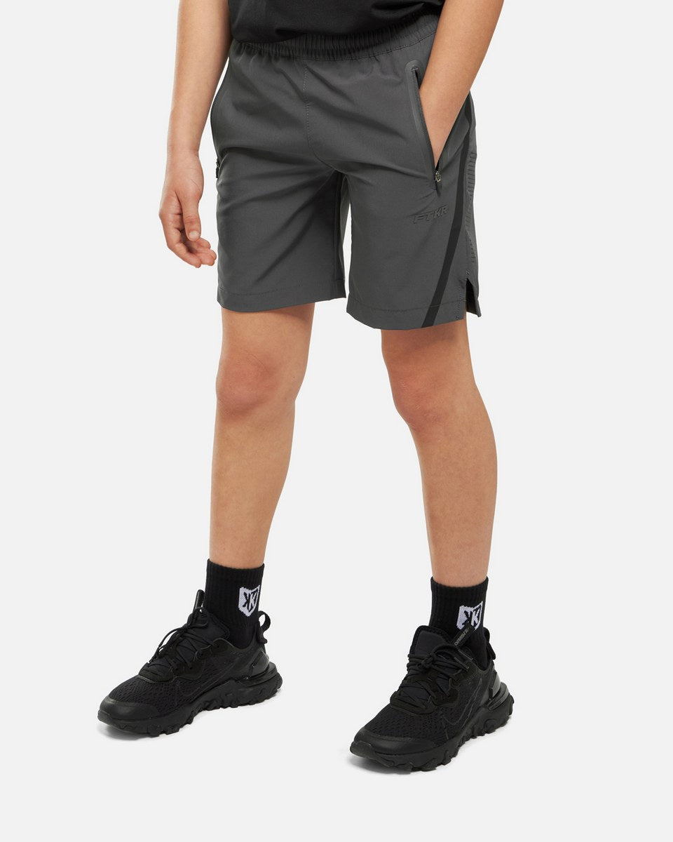 FootKorner TestingShort FK Break Junior - Gris Anthracite /Noir