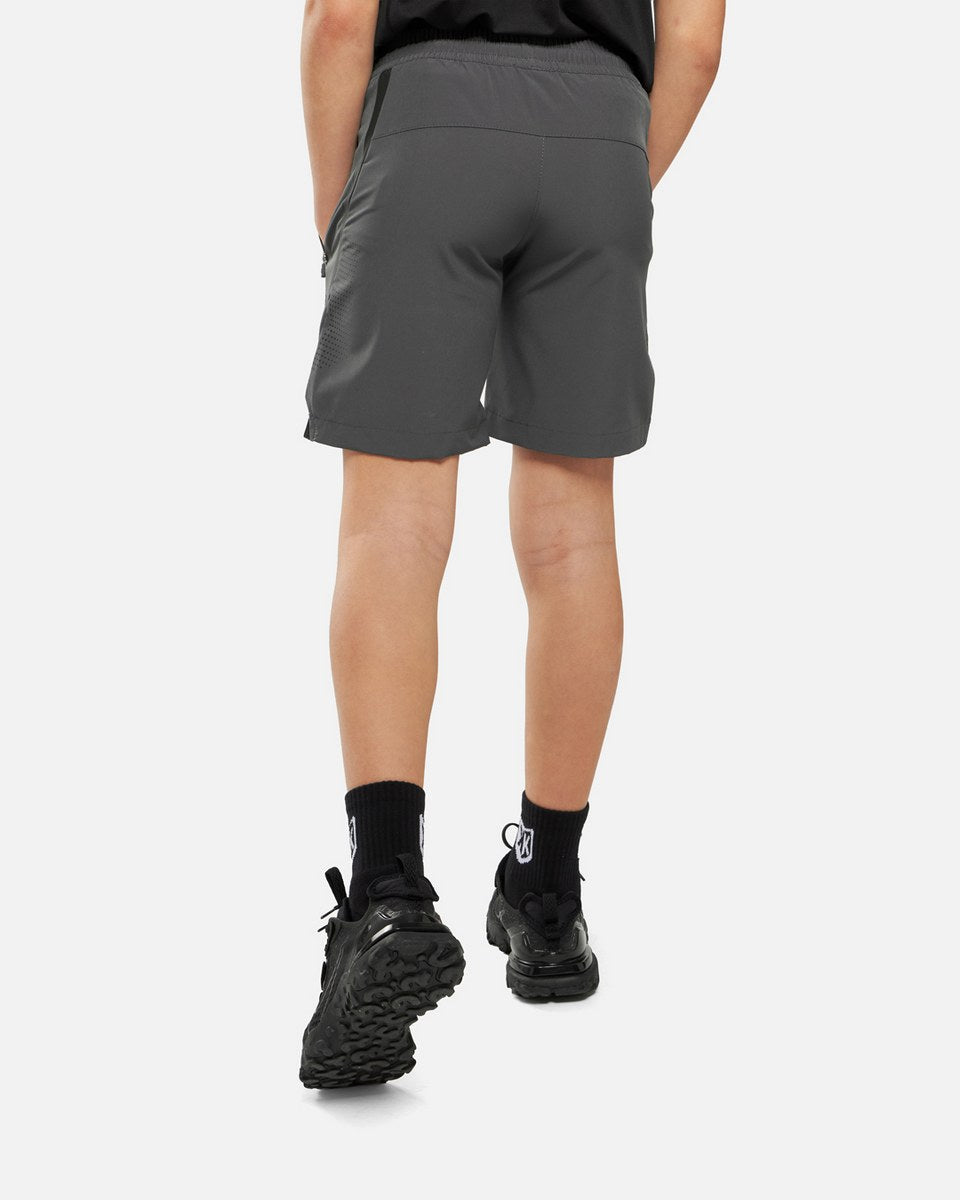 FootKorner TestingShort FK Break Junior - Gris Anthracite /Noir
