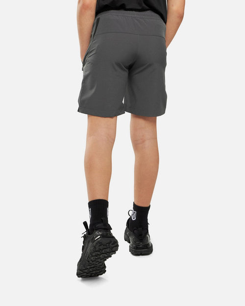 Short FK Break Junior - Gris Anthracite /Noir - FootKorner Testing