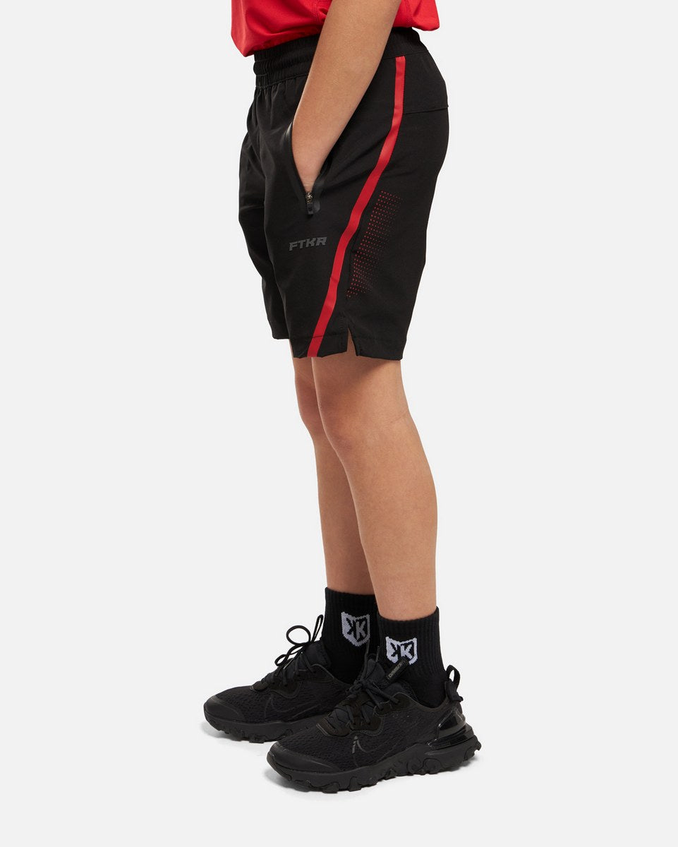 FootKorner TestingShort FK Break Junior - Noir/Rouge