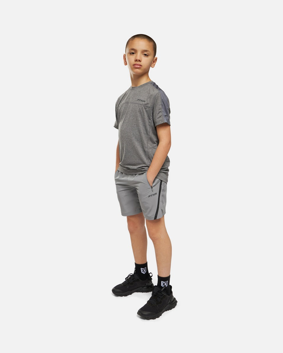 FootKorner TestingShort FK Break Junior - Gris /Noir