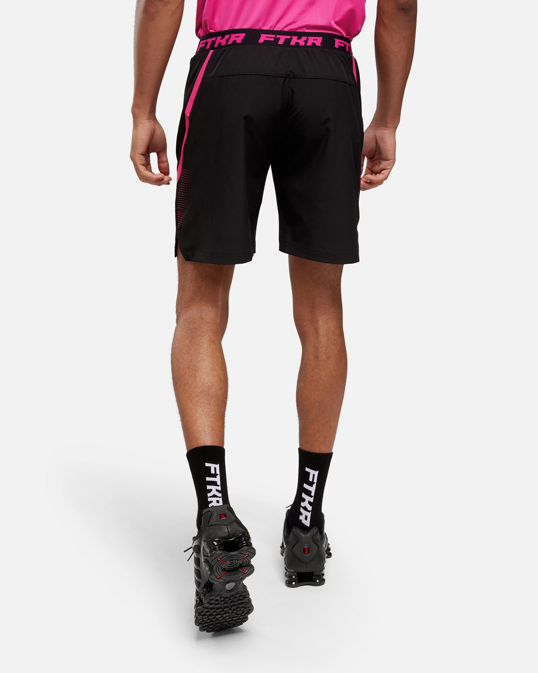 FootKorner TestingShort FK Break - Noir/Rose