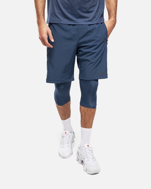 Short FK Rider 2 en 1 - Marine - FootKorner Testing