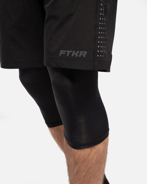 Short FK Rider 2 en 1 - Noir - FootKorner Testing