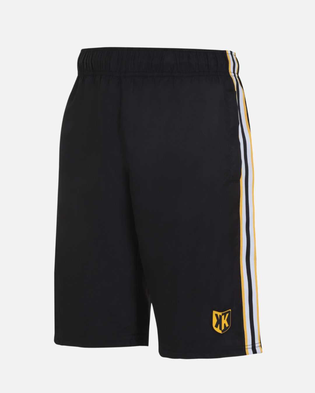 FootKorner TestingShort FK Teams - Noir/Jaune/Blanc
