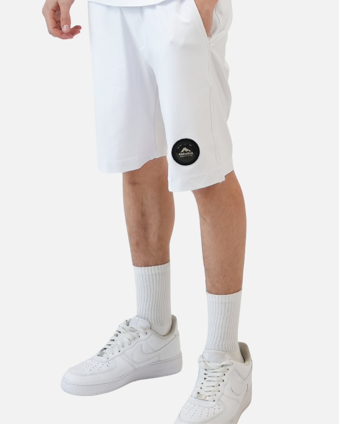 FootKorner TestingShort Helvetica Capri - Blanc