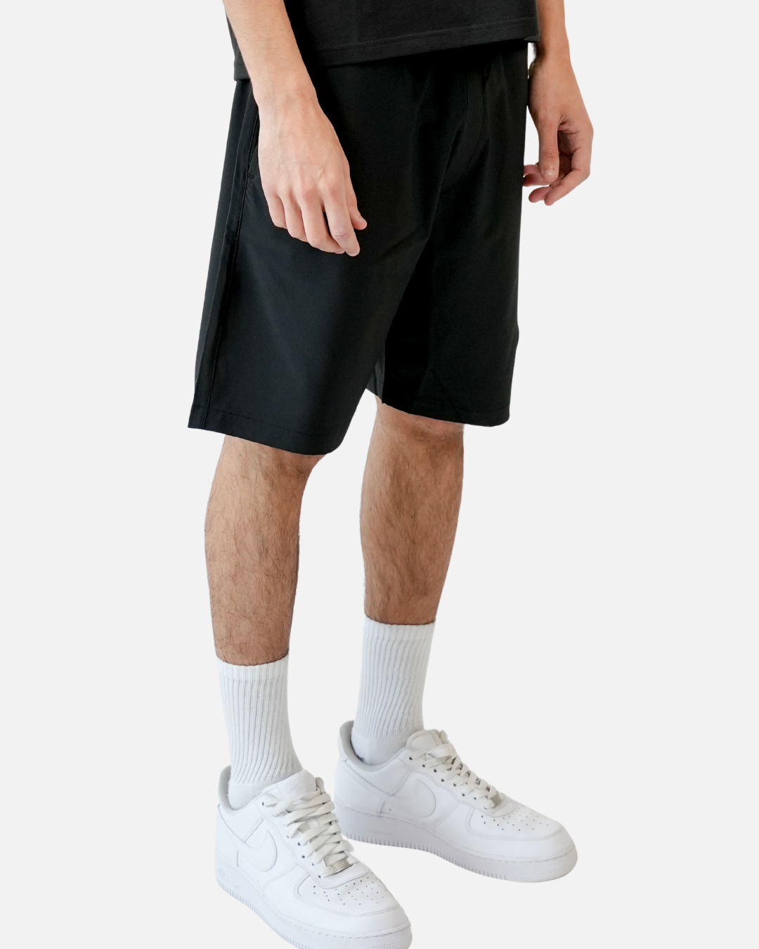 FootKorner TestingShort Helvetica Capri - Noir