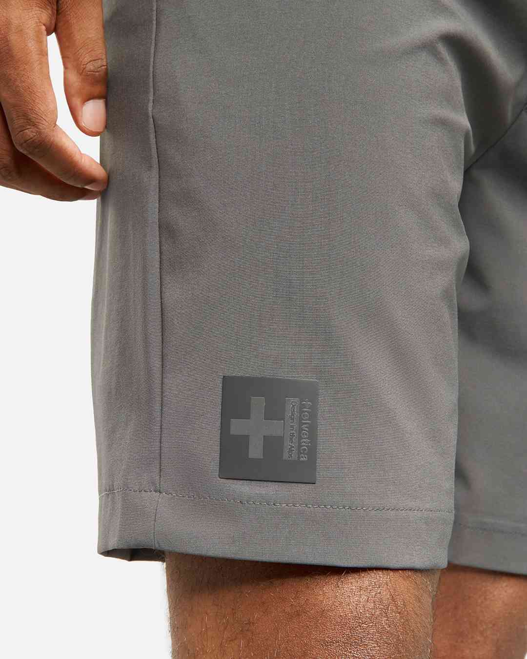 FootKorner TestingShort Helvetica Parker - Gris