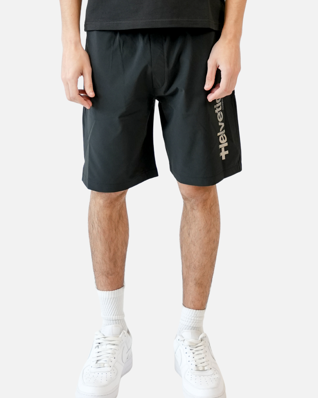 FootKorner TestingShort Helvetica Quintana - Noir