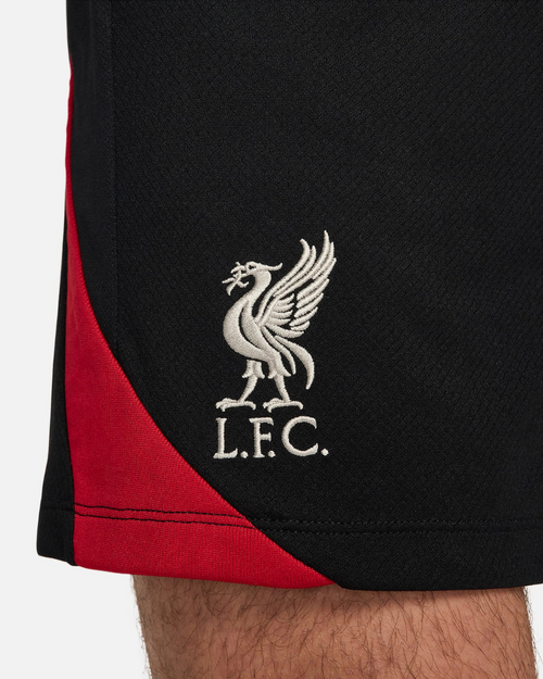 Short Liverpool Fc Strike 2024/2025 - Noir/Rouge - FootKorner Testing