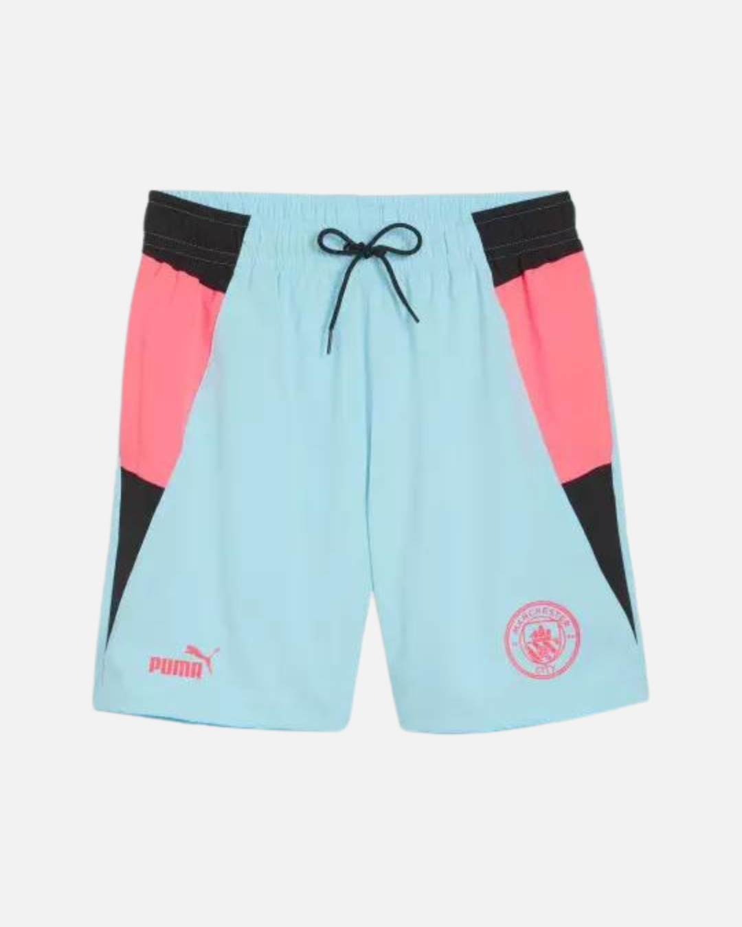 FootKorner TestingShort Manchester City - Bleu/Rose/Noir