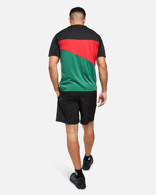 Short Maroc 2024 - Noir/Vert/Rouge - FootKorner Testing