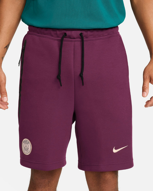 Short Nike x PSG Tech Fleece - Bordeaux - FootKorner Testing