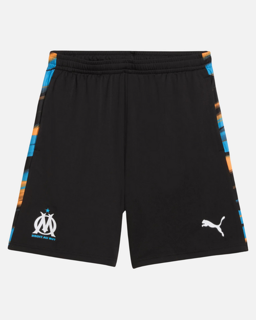 Short OM Faster 2024/2025 - Noir/Bleu/Orange - FootKorner Testing