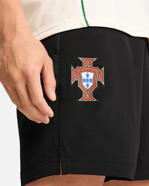 Short Portugal Pumatech 2025 - Noir/Rouge - FootKorner Testing