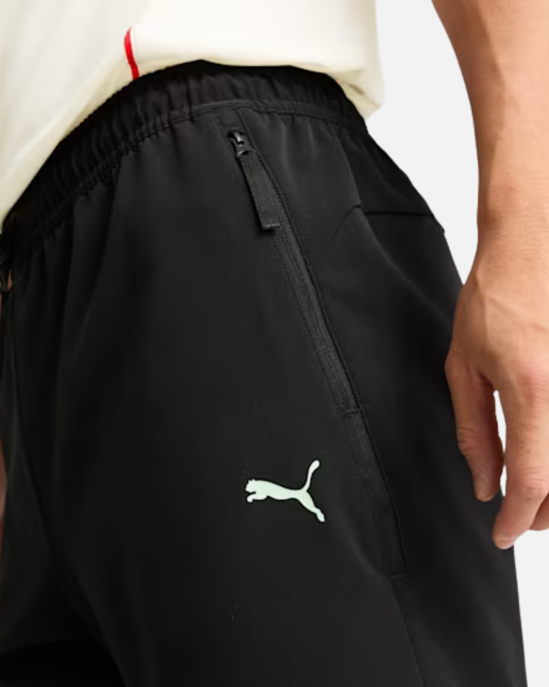 FootKorner TestingShort Portugal Pumatech 2025 - Noir/Rouge