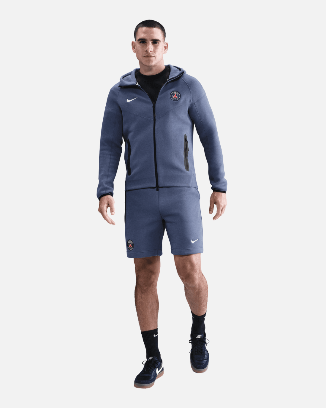 FootKorner TestingShort PSG Tech Fleece 2025/2026 - Bleu