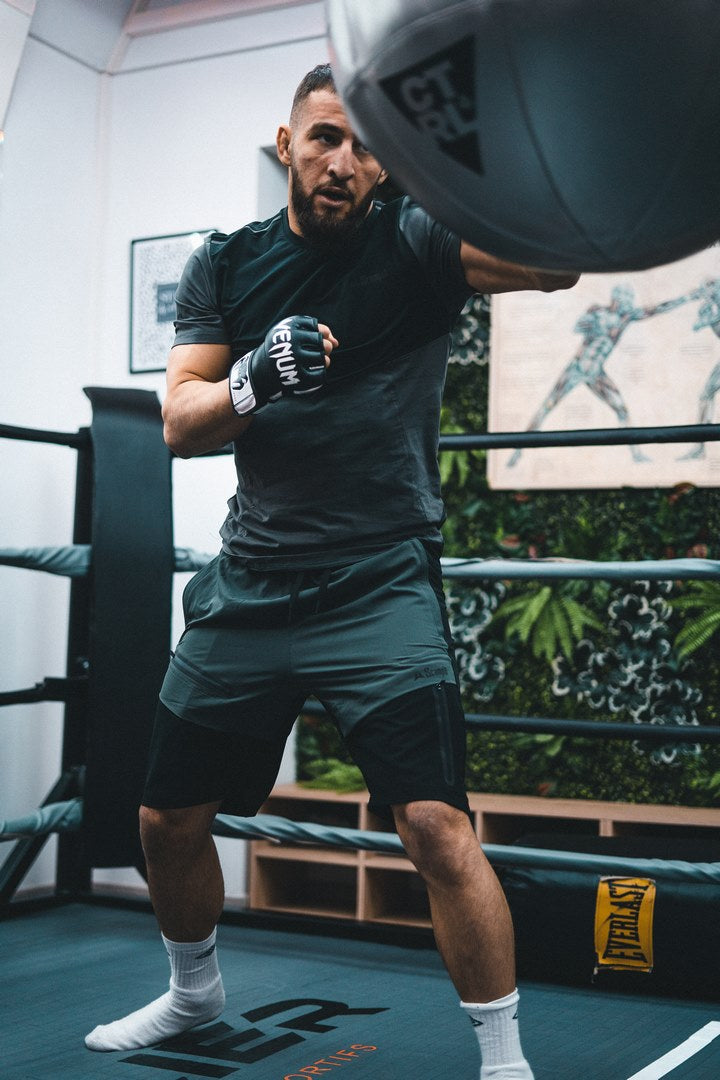 FootKorner TestingShort Scampia Scalare - Gris/Noir