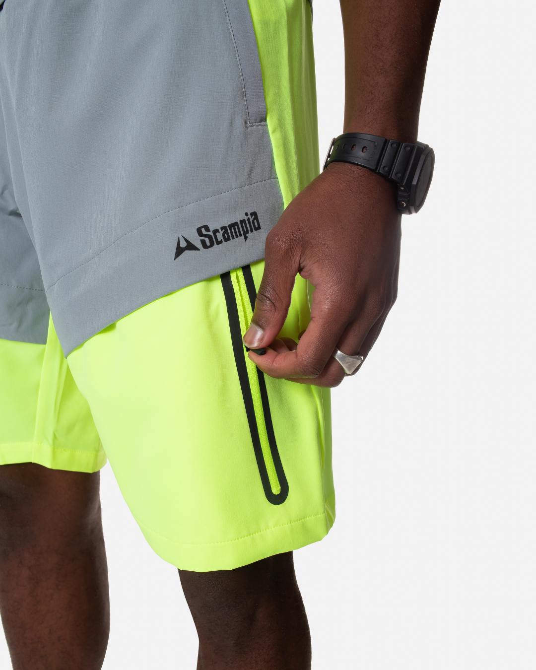 FootKorner TestingEnsemble Scampia Scalare - Jaune/Gris